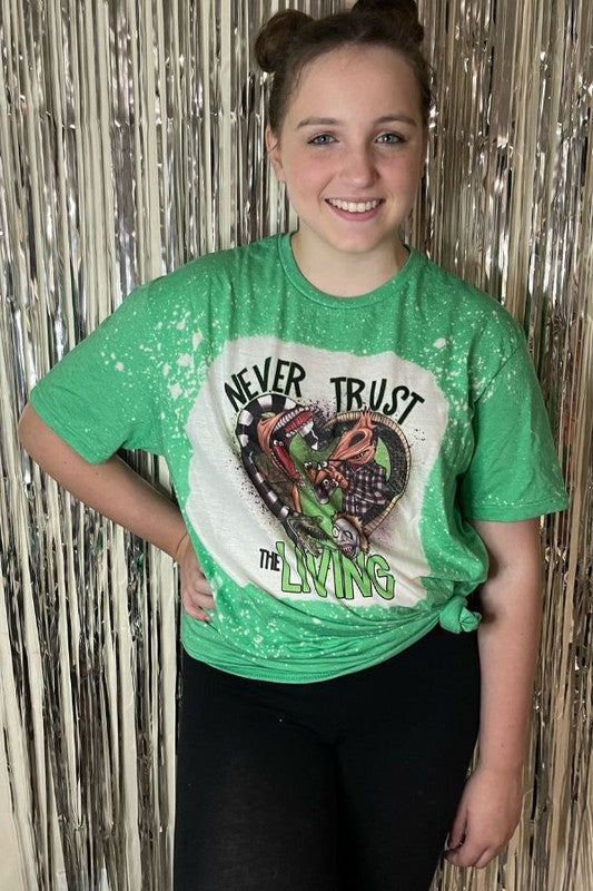 Never Trust The Living Tee (PLUS)