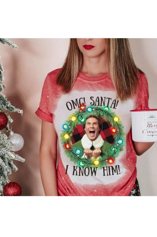 Santa I Know Him Graphic Tee (REG)