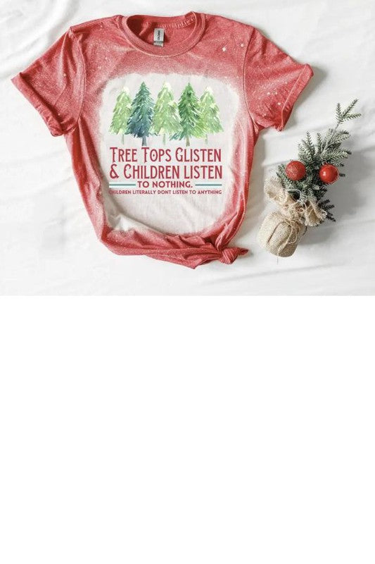 Treetops Glisten & Children Listen Graphic Tee (PLUS)