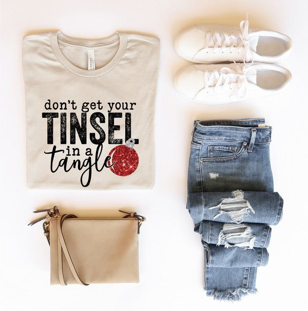 Tinsel in a Tangle Tee (REG)