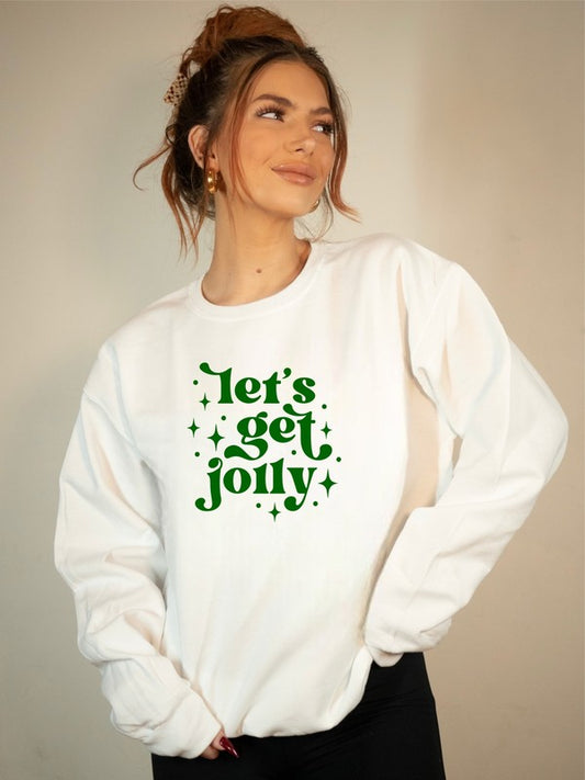 Let's Get Jolly Long Sleeve Graphic (REG)