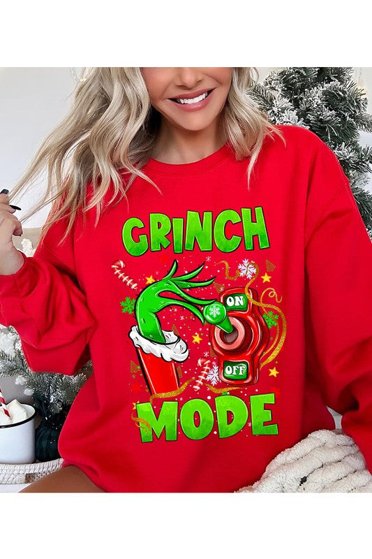 Grinch Mode Sweatshirt (REG)