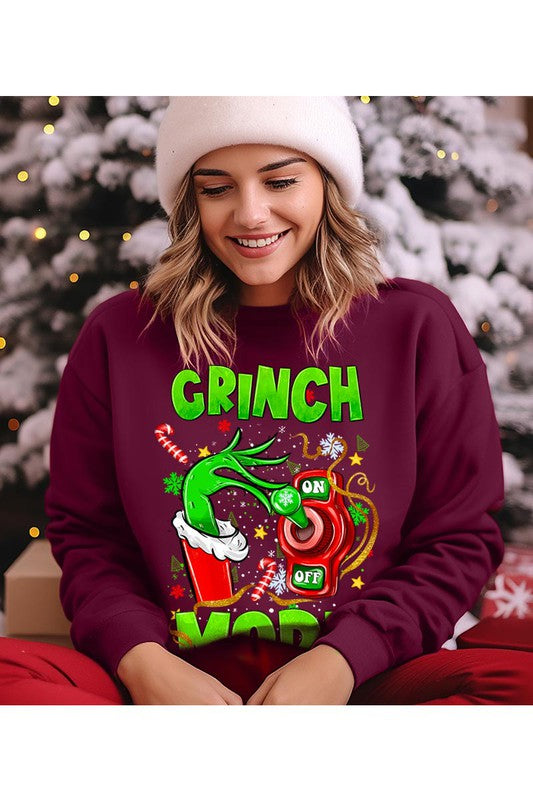 Grinch Mode Sweatshirt (REG)