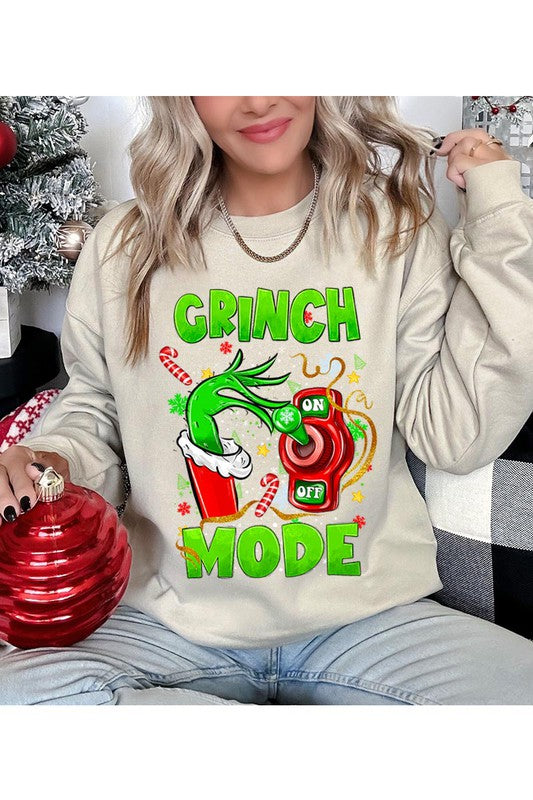 Grinch Mode Sweatshirt (REG)