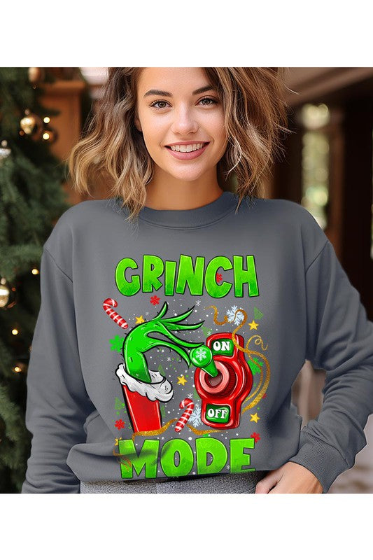 Grinch Mode Sweatshirt (REG)