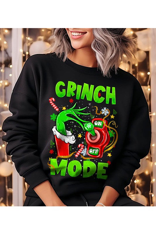 Grinch Mode Sweatshirt (REG)