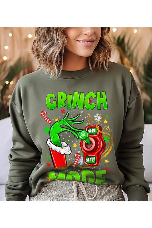 Grinch Mode Sweatshirt (REG)