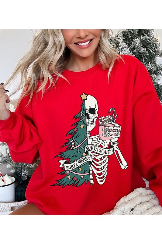 Sorta Merry Sorta Scary Sweatshirt (REG)