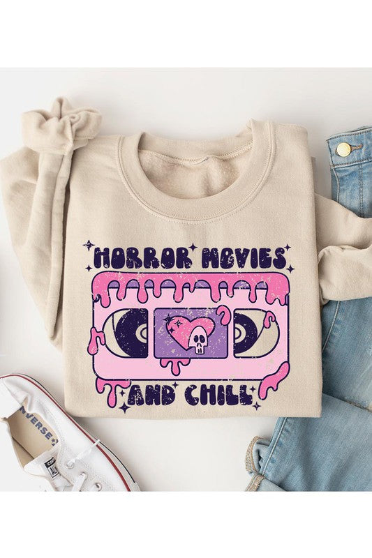 Horror Movie and Chill Sweatshirt (REG)