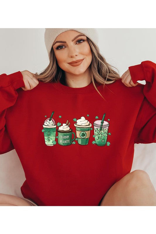 Lucky Latte Sweatshirt (REG)