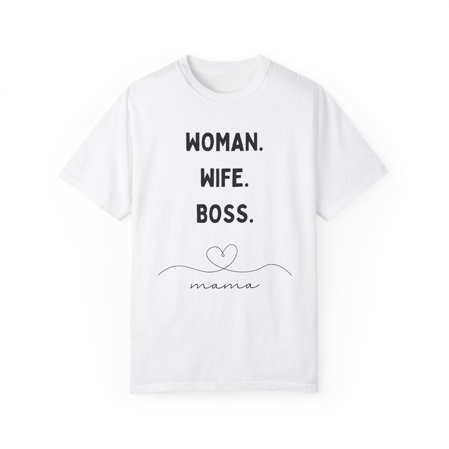 Woman, Wife, Boss Graphic Tee (REG & PLUS)