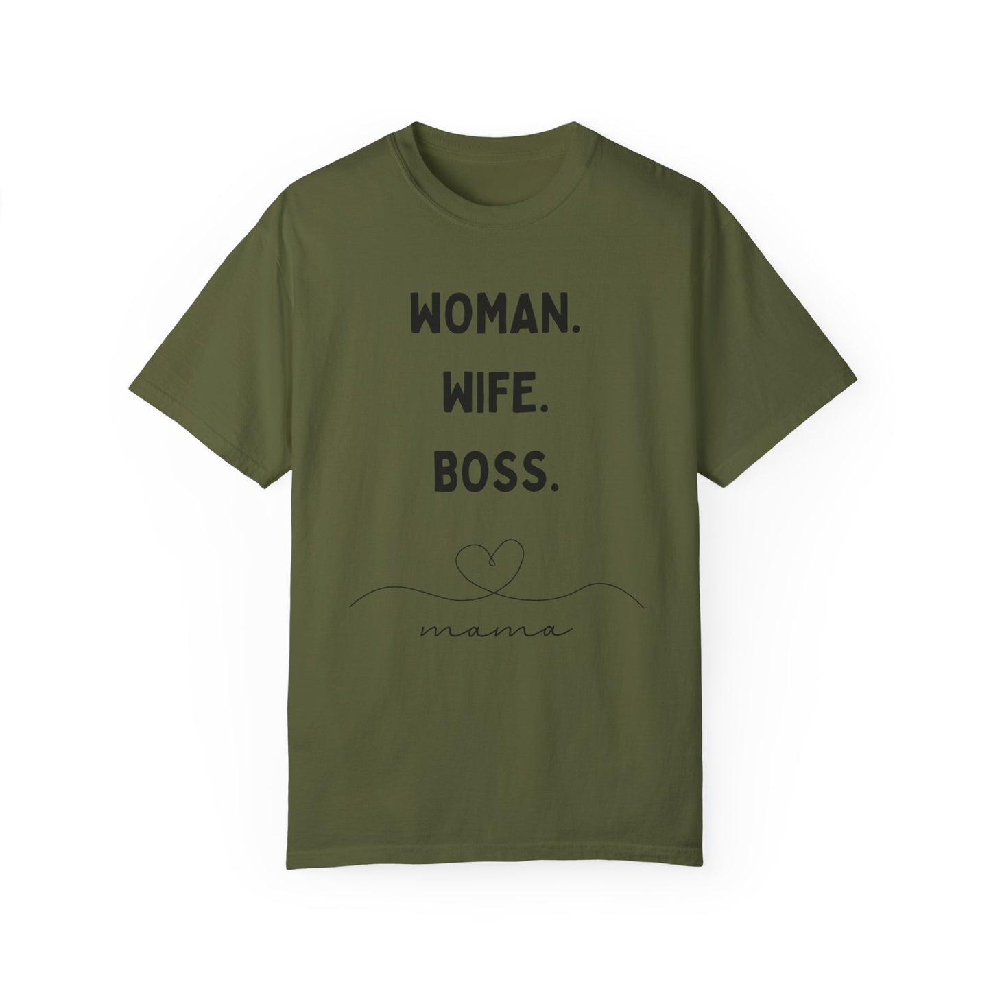 Woman, Wife, Boss Graphic Tee (REG & PLUS)