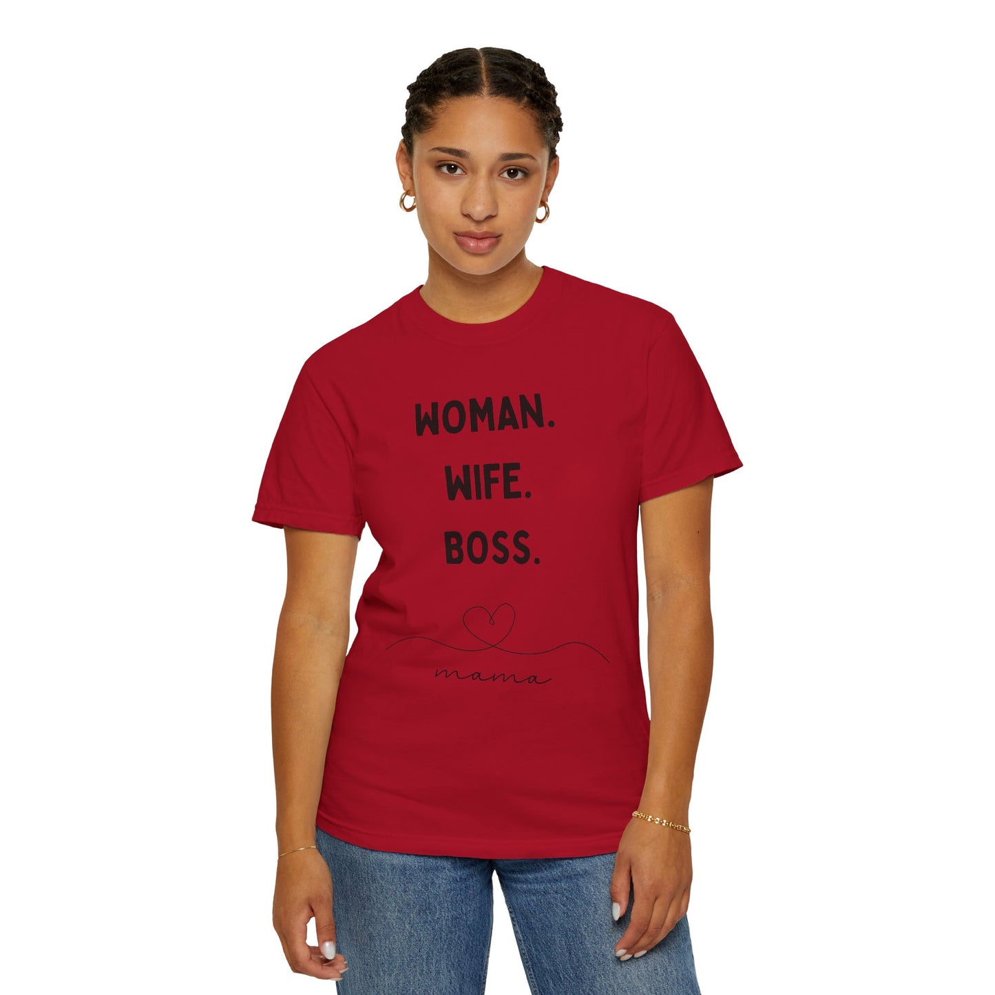 Woman, Wife, Boss Graphic Tee (REG & PLUS)