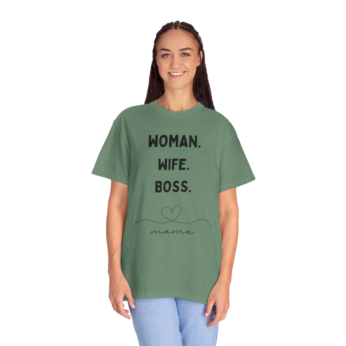 Woman, Wife, Boss Graphic Tee (REG & PLUS)