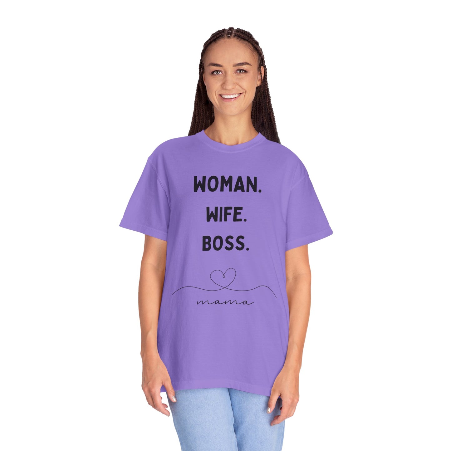 Woman, Wife, Boss Graphic Tee (REG & PLUS)