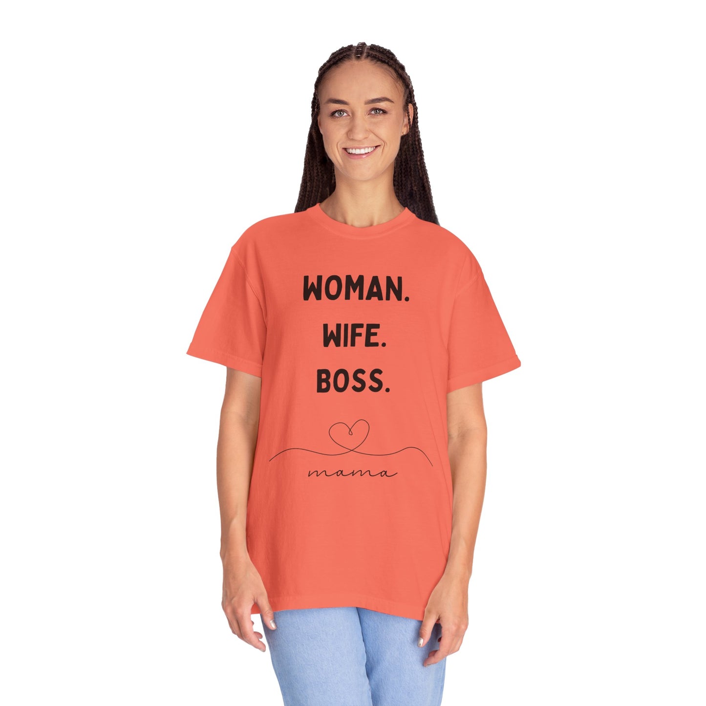 Woman, Wife, Boss Graphic Tee (REG & PLUS)