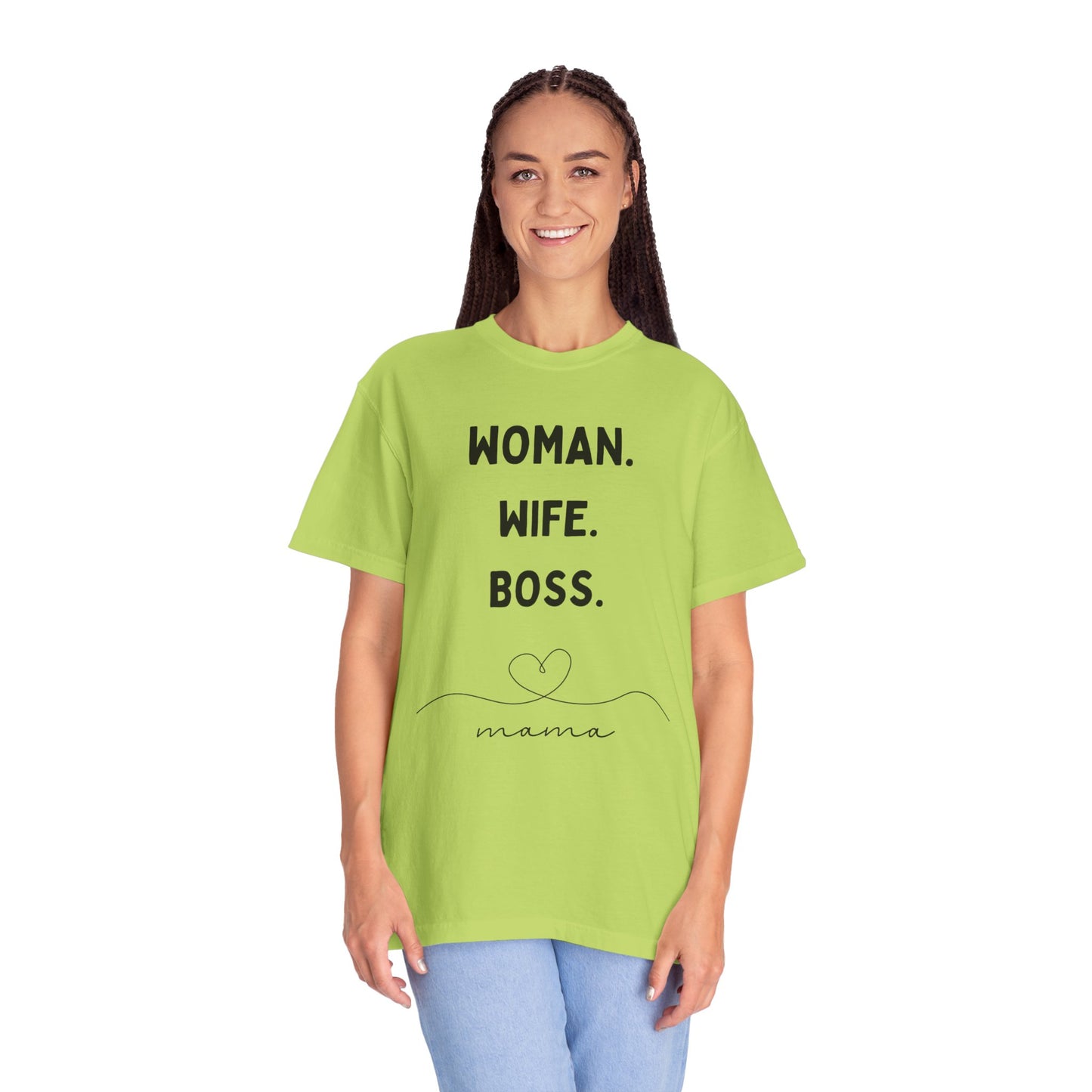 Woman, Wife, Boss Graphic Tee (REG & PLUS)