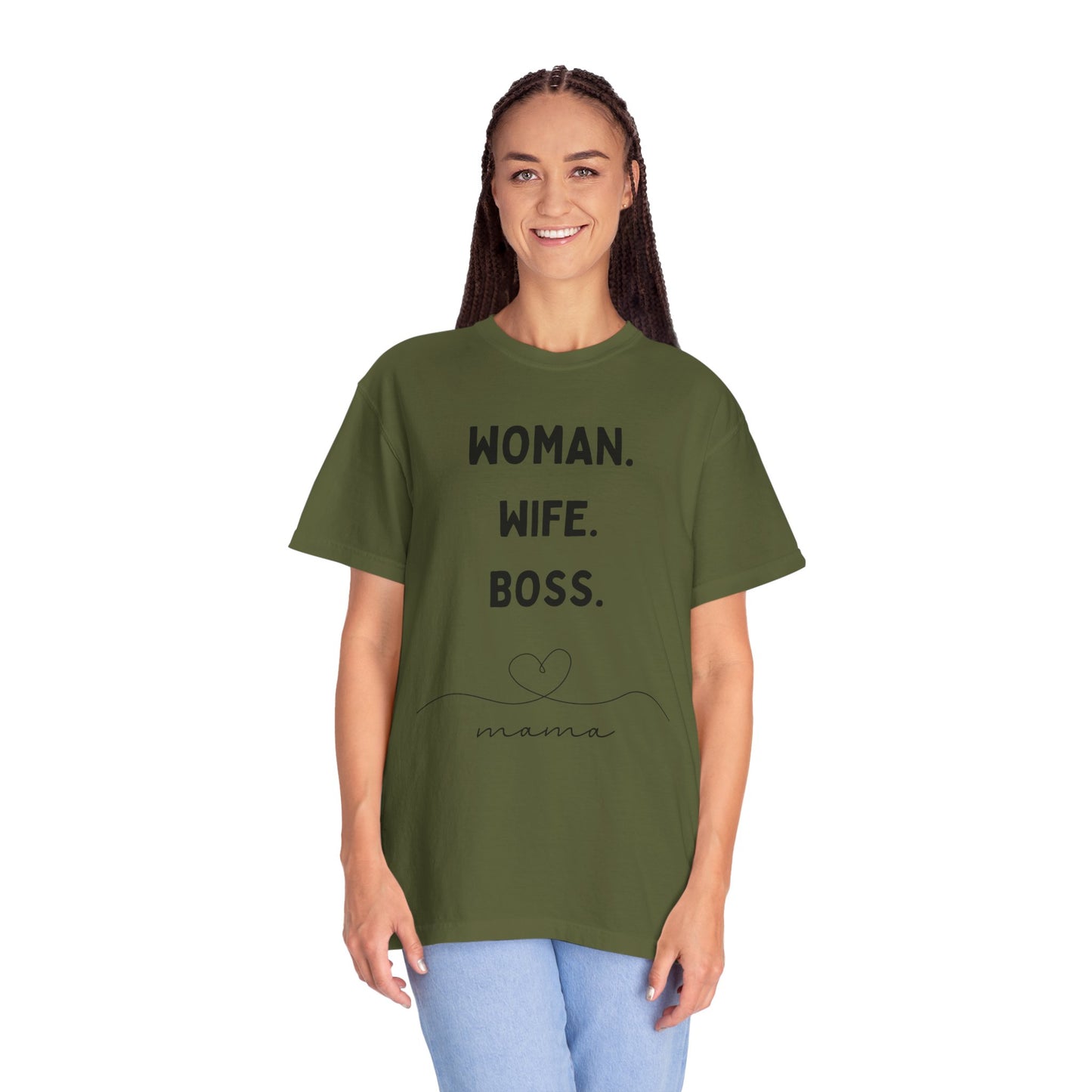 Woman, Wife, Boss Graphic Tee (REG & PLUS)