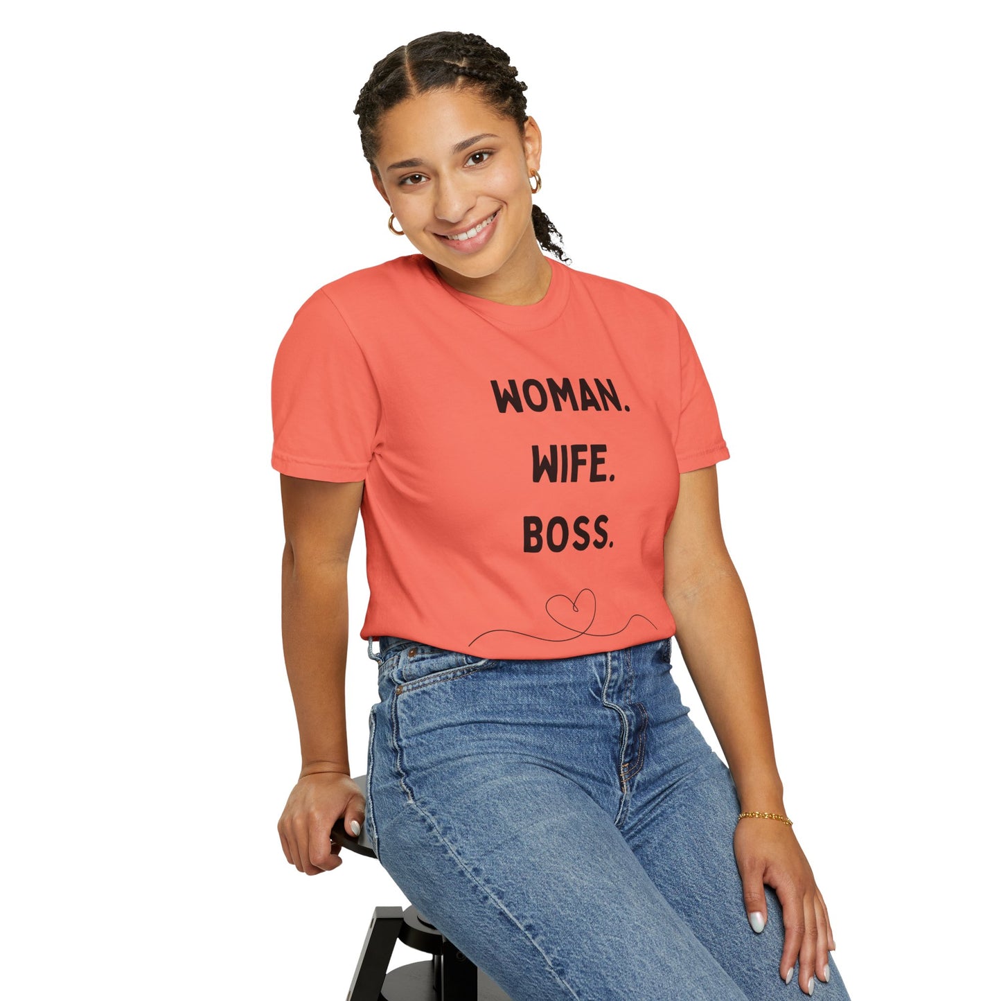 Woman, Wife, Boss Graphic Tee (REG & PLUS)