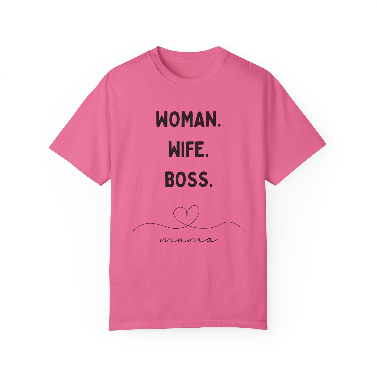 Woman, Wife, Boss Graphic Tee (REG & PLUS)