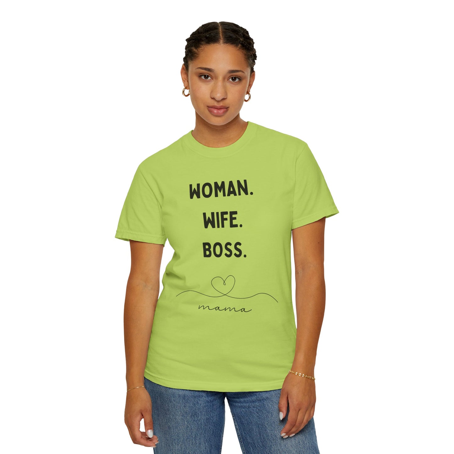 Woman, Wife, Boss Graphic Tee (REG & PLUS)