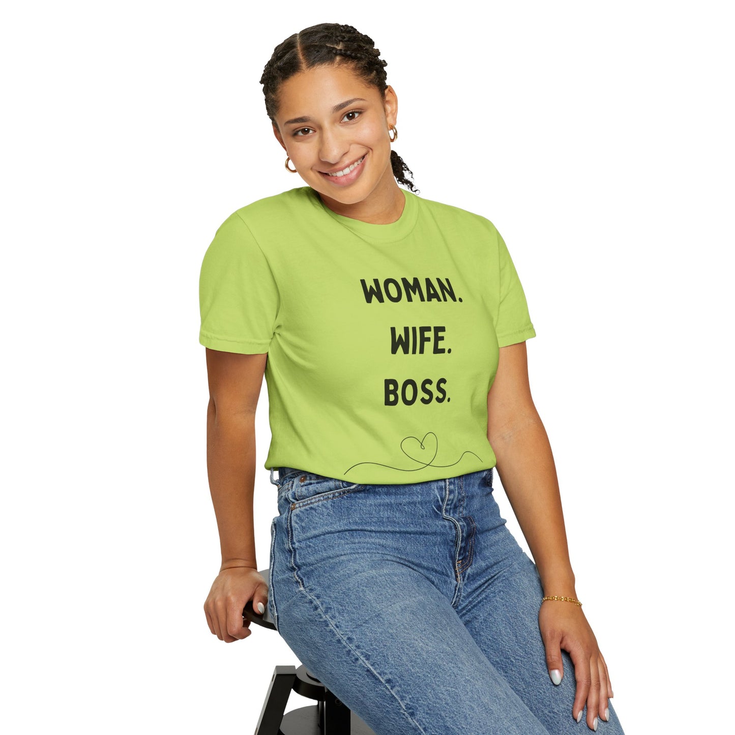 Woman, Wife, Boss Graphic Tee (REG & PLUS)