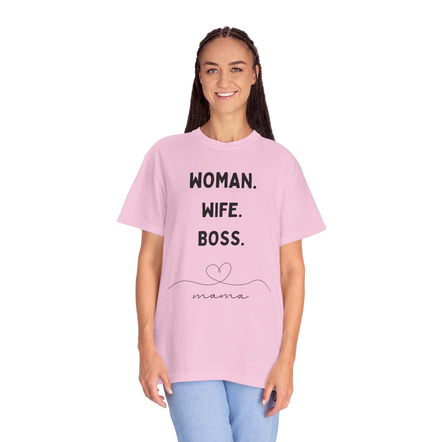 Woman, Wife, Boss Graphic Tee (REG & PLUS)