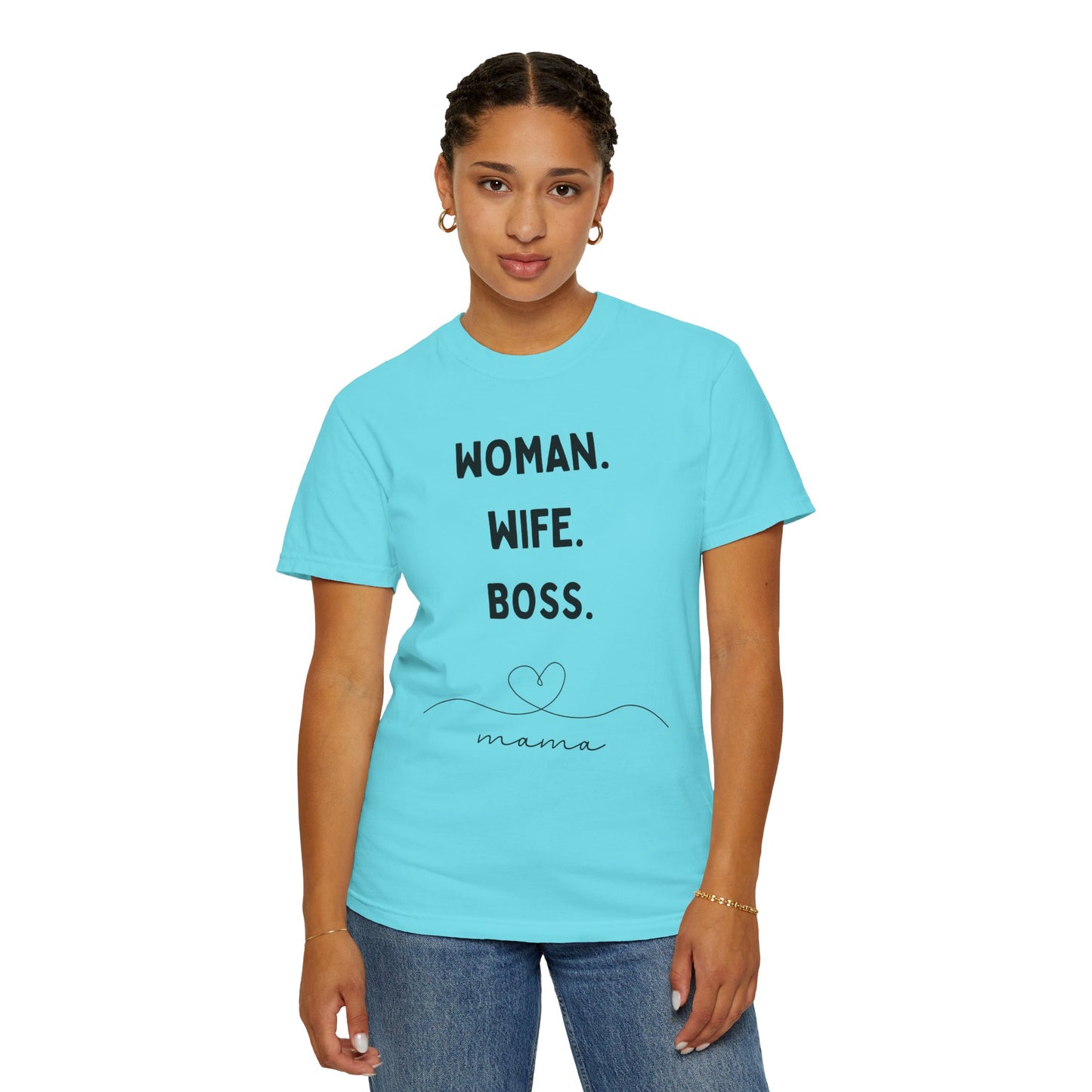 Woman, Wife, Boss Graphic Tee (REG & PLUS)