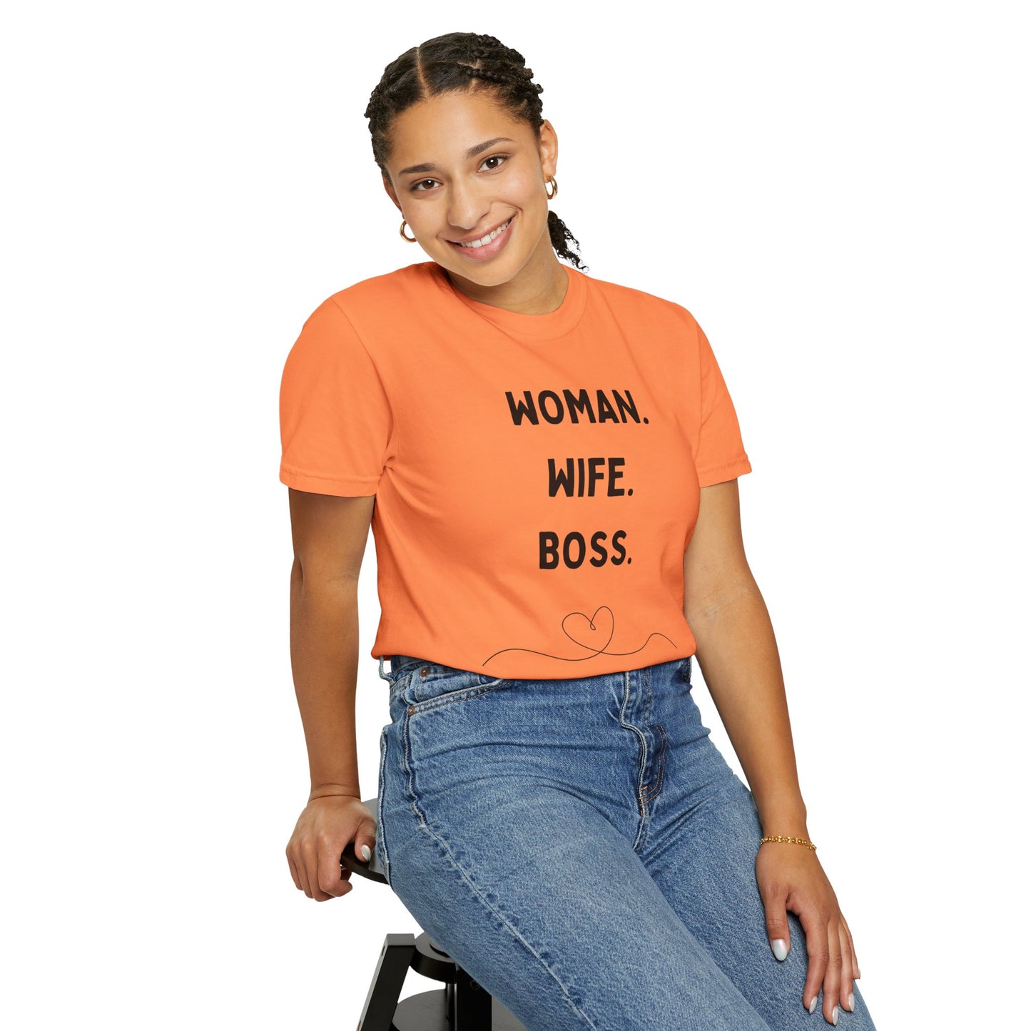 Woman, Wife, Boss Graphic Tee (REG & PLUS)