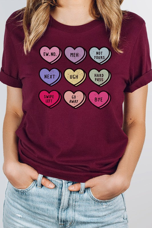 Unimpressed Candy Graphic Tee (PLUS)