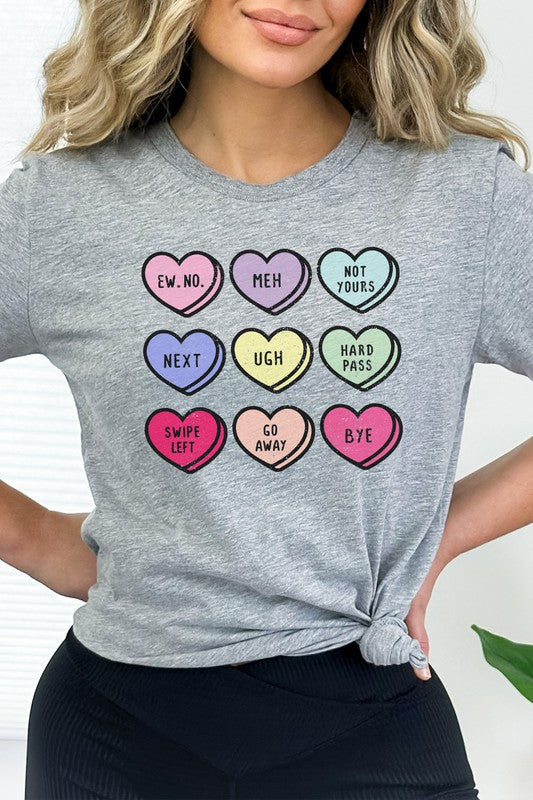 Unimpressed Candy Graphic Tee (PLUS)