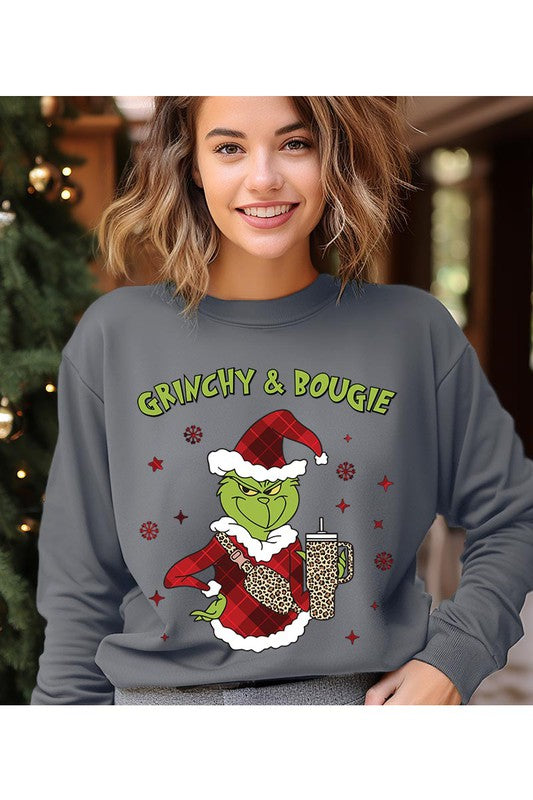 Grinchy & Bougie Sweatshirt (REG)