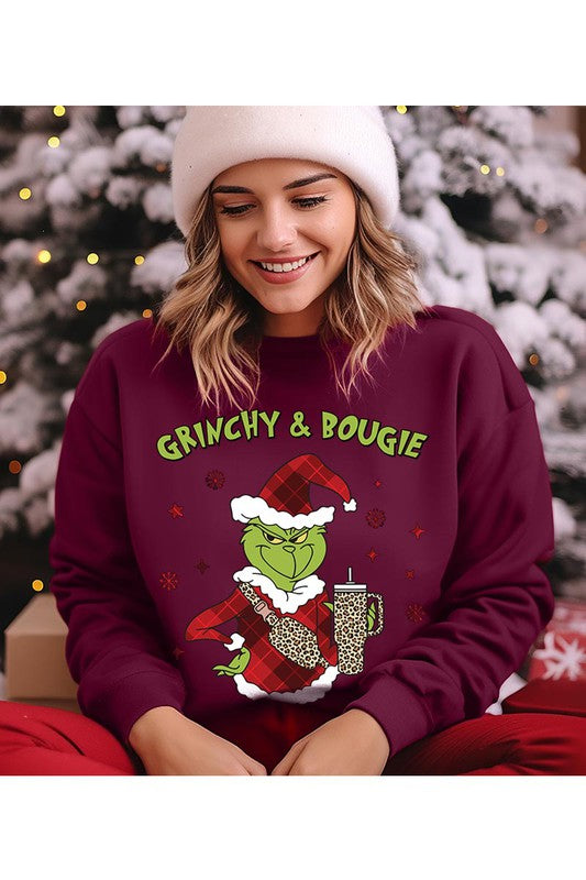 Grinchy & Bougie Sweatshirt (REG)