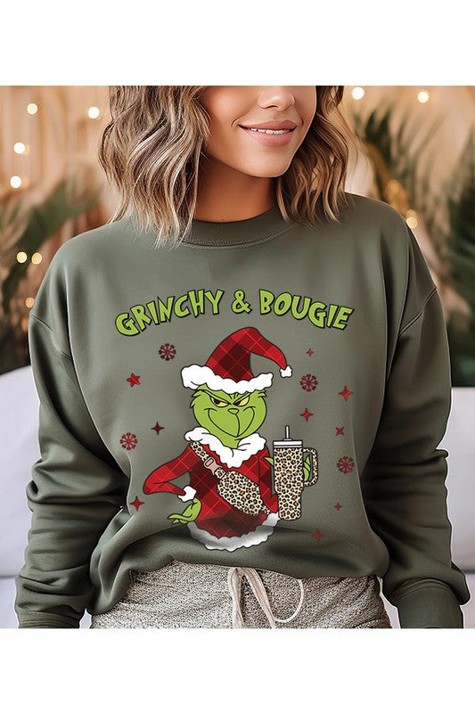 Grinchy & Bougie Sweatshirt (REG)