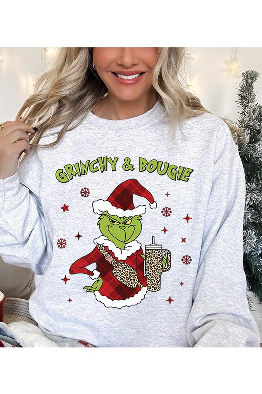 Grinchy & Bougie Sweatshirt (REG)