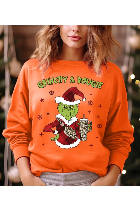 Grinchy & Bougie Sweatshirt (REG)