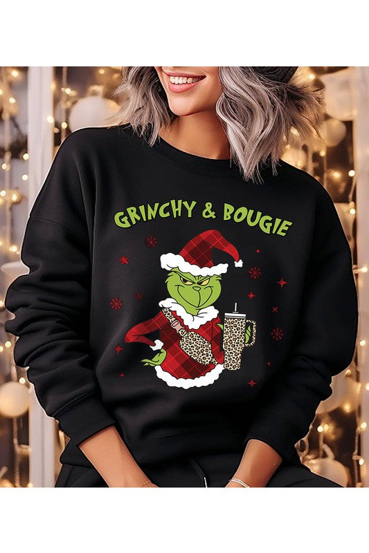 Grinchy & Bougie Sweatshirt (REG)