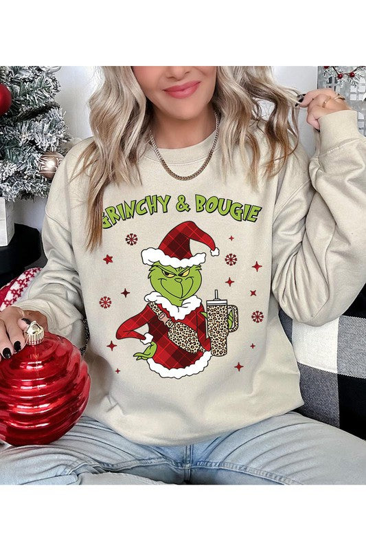 Grinchy & Bougie Sweatshirt (REG)