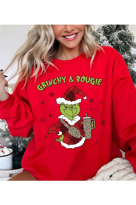 Grinchy & Bougie Sweatshirt (REG)