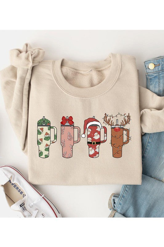 Festive Tumbler Sweatshirt (REG)