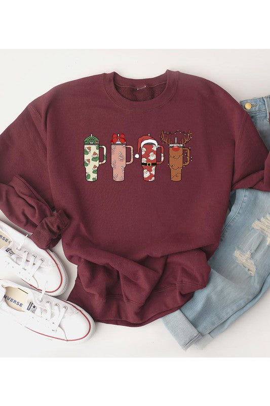 Festive Tumbler Sweatshirt (REG)