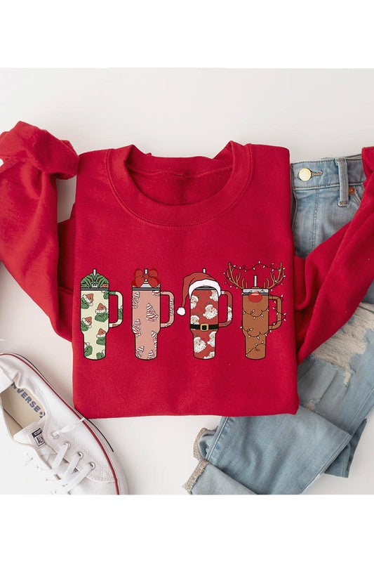 Festive Tumbler Sweatshirt (REG)