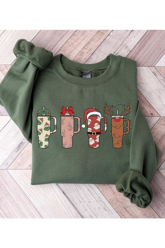 Festive Tumbler Sweatshirt (REG)