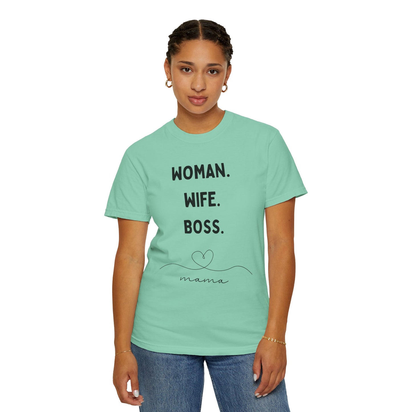 Woman, Wife, Boss Graphic Tee (REG & PLUS)