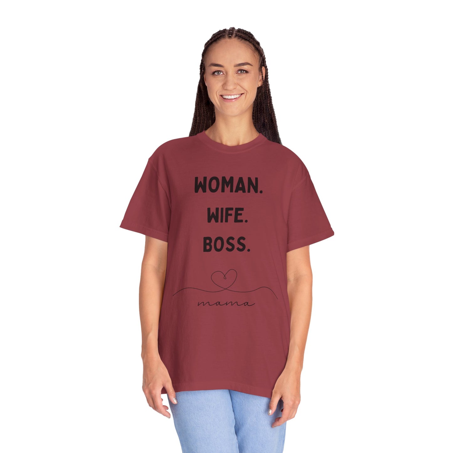 Woman, Wife, Boss Graphic Tee (REG & PLUS)