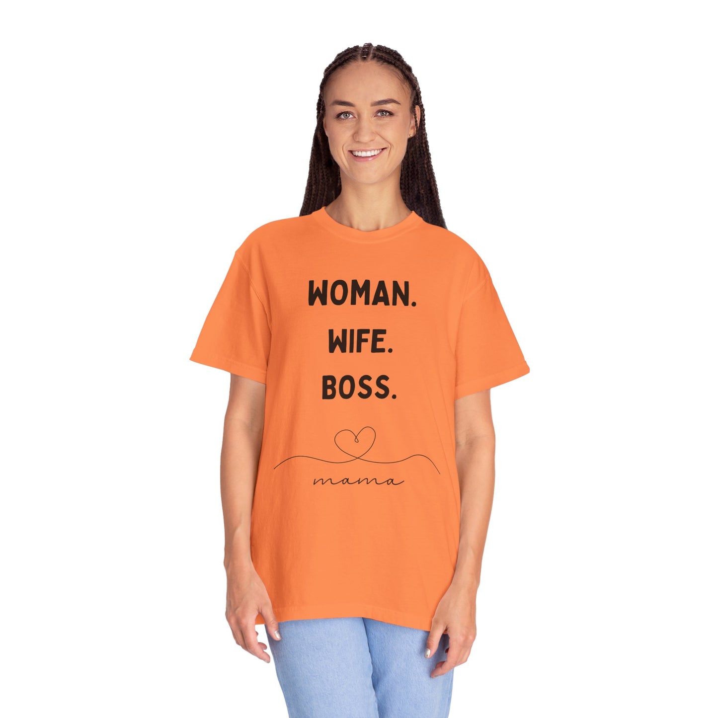 Woman, Wife, Boss Graphic Tee (REG & PLUS)