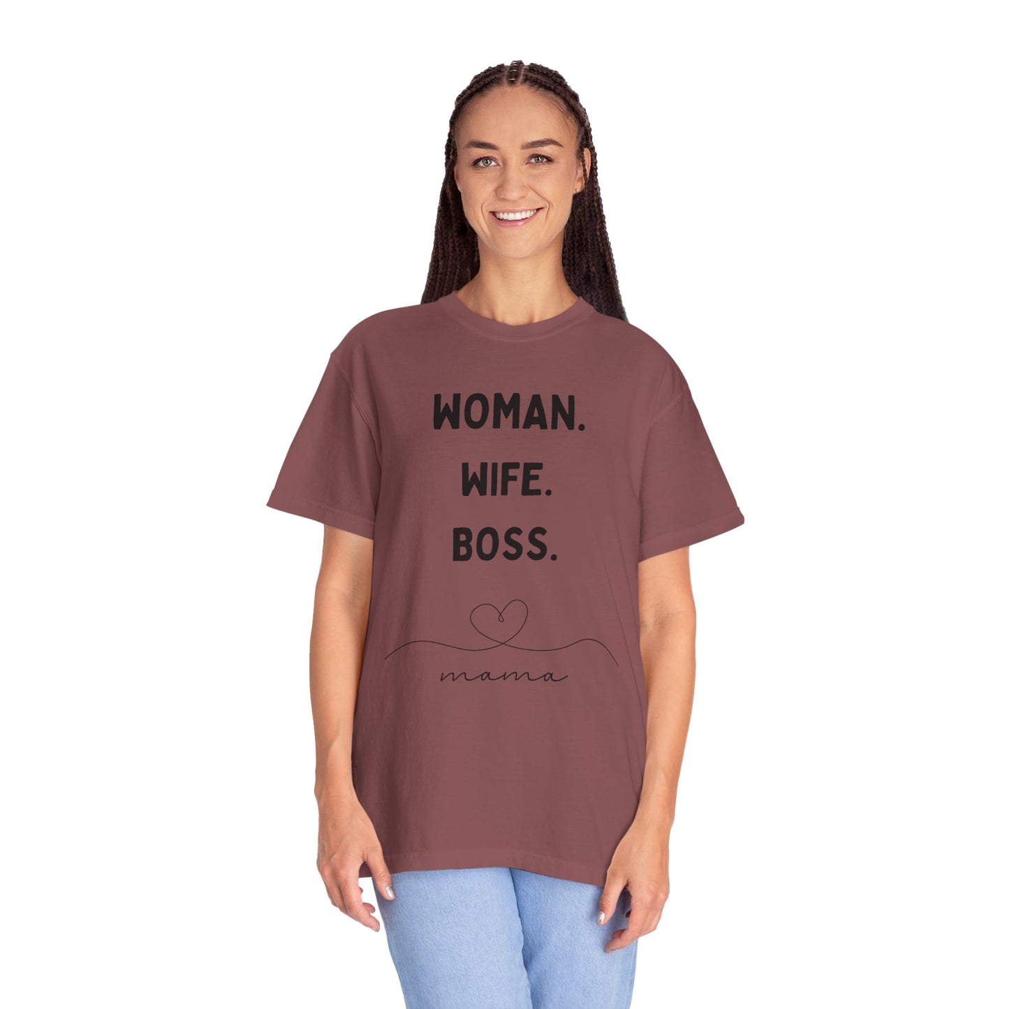 Woman, Wife, Boss Graphic Tee (REG & PLUS)