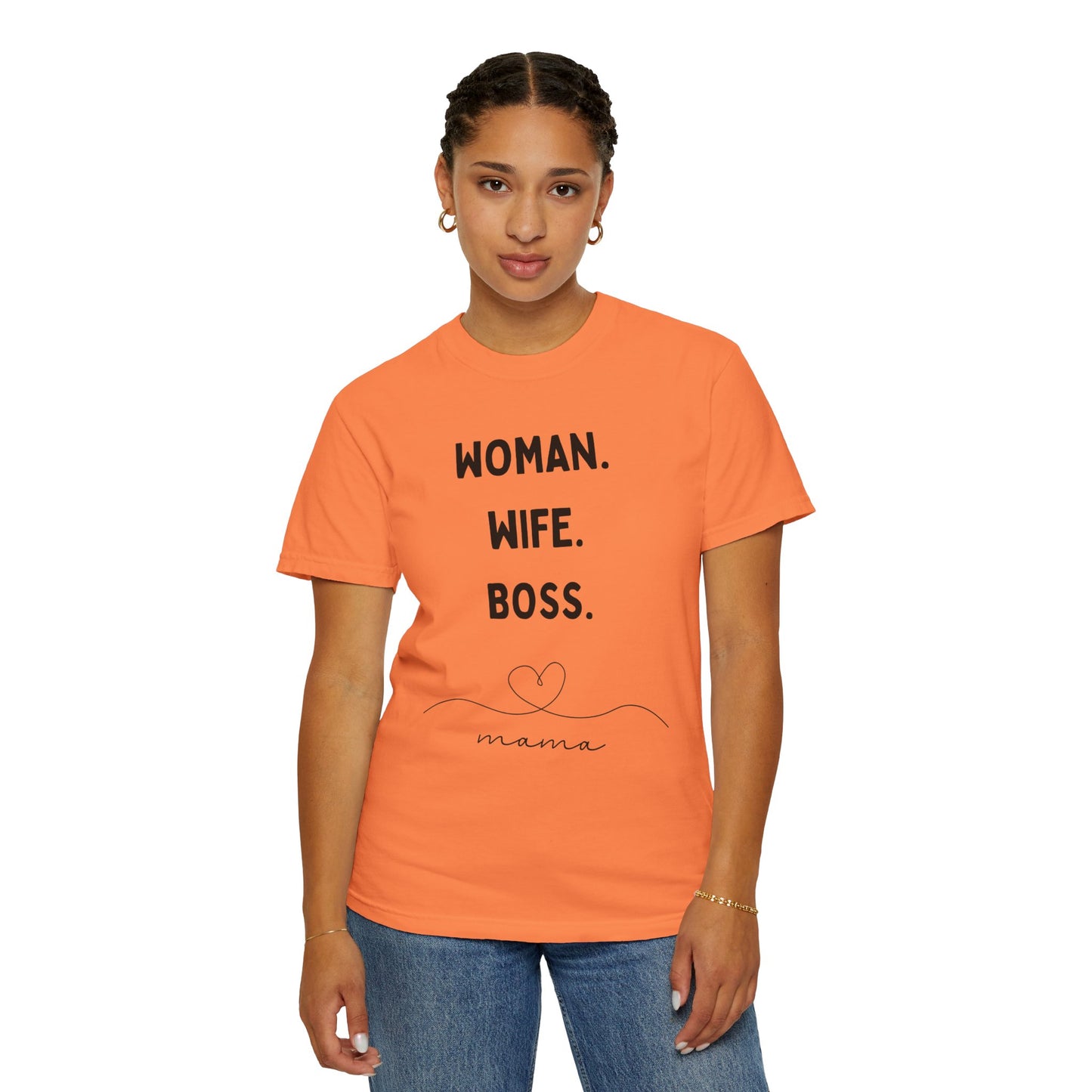 Woman, Wife, Boss Graphic Tee (REG & PLUS)