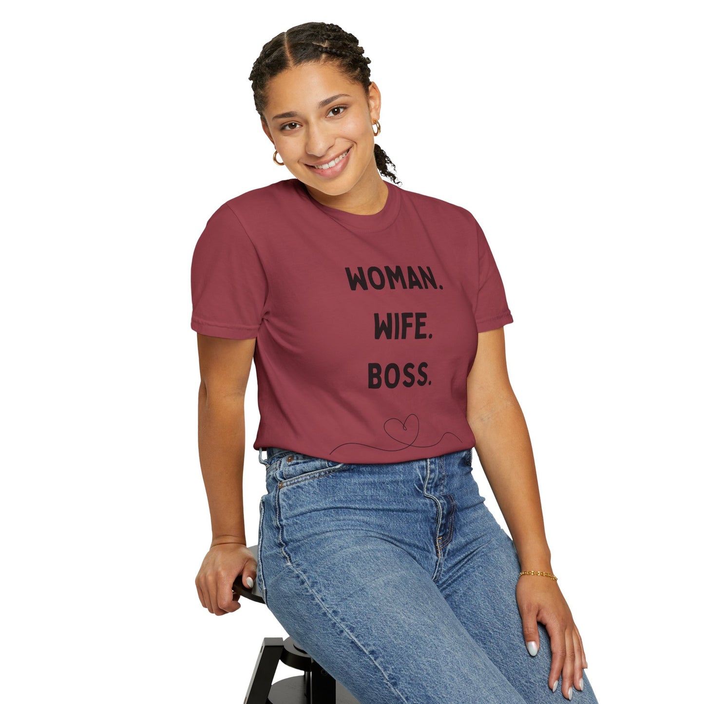 Woman, Wife, Boss Graphic Tee (REG & PLUS)