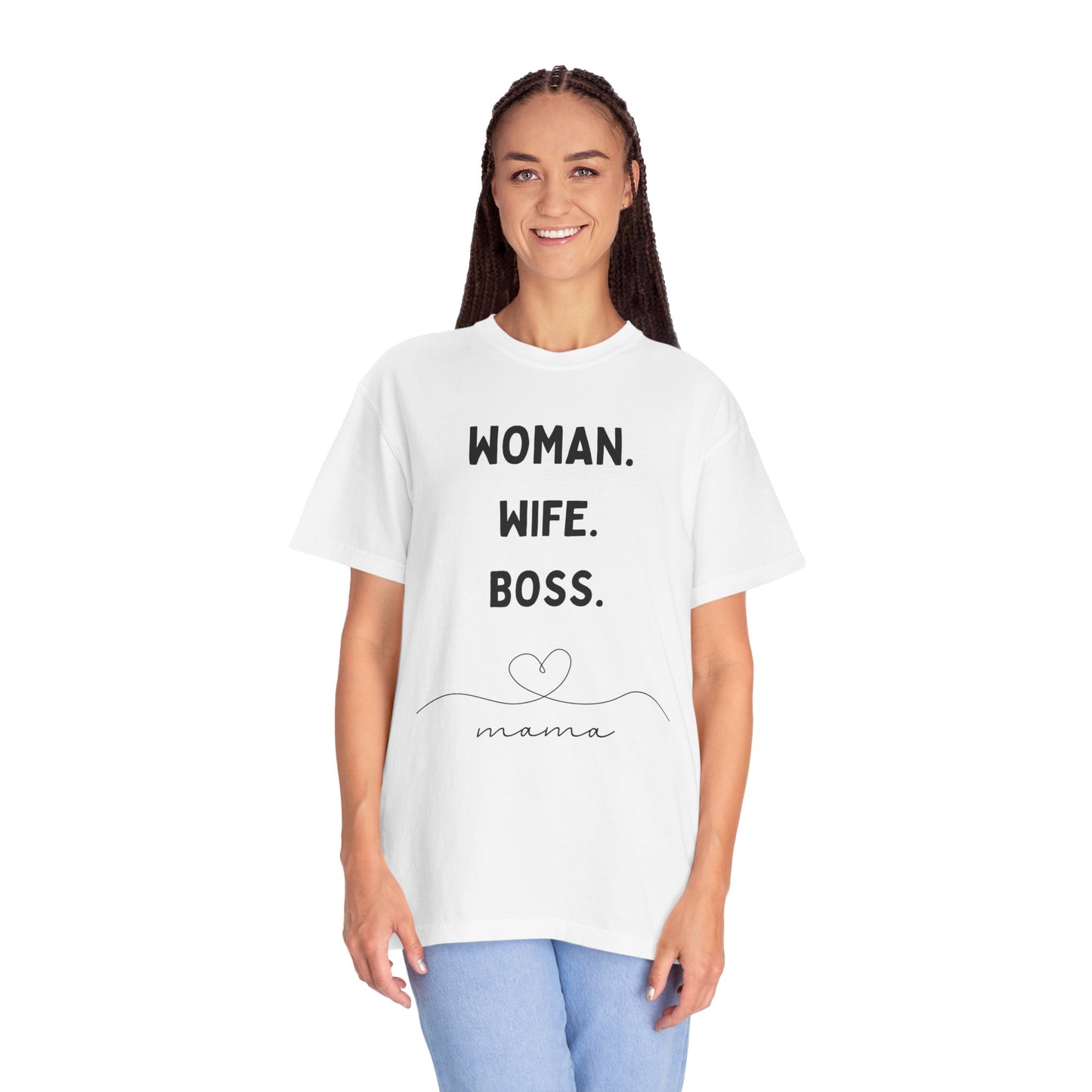 Woman, Wife, Boss Graphic Tee (REG & PLUS)